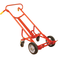 Diable &agrave; Barils Ergonomique A/Roulettes Pivotantes, Fabriqu&eacute; en Acier, 55 - 85 gal. US (45 - 70 gal. imp.) Distribution Industrielle GC