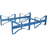 Porte-barils empilables, 2 barils, Capacit&eacute; de 1600 lb, 45-1/2" la x 30" p x 12-1/2" h Distribution Industrielle GC
