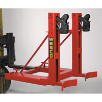 Gator Grip Forklift Attachment for Drum Handling, For 30 US Gal. (25 Imperial Gal.) / 50 US Gal. (41.6 Imperial Gal.) / 80 US Gal. (66.6 Imperial Gal.) Distribution Industrielle GC