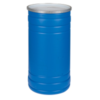 Polyethylene Drums, 15.5 US gal (12.91 imp. Gal.), Open Top, Blue Distribution Industrielle GC