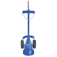 Chariot pour bouteille de gaz, Roues Pneumatique, Base de 12" la x 15-1/2" lo, 500 lb Distribution Industrielle GC