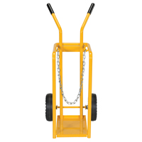 Chariot pour bouteille de gaz, Roues Caoutchouc moul&eacute;, Base de 9-13/16" la x 16" lo, 150 lb Distribution Industrielle GC