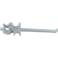 Cl&eacute; pour bouchon-&eacute;crou sp&eacute;cialis&eacute;e &agrave; un seul c&ocirc;t&eacute;, Ouverture de 1-1/2", Poign&eacute;e 7-1/2", Acier moul&eacute; au zinc Distribution Industrielle GC