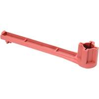 Cl&eacute; pour bouchon-&eacute;crou sp&eacute;cialis&eacute;e &agrave; un seul c&ocirc;t&eacute;, Ouverture de 1-1/4", Poign&eacute;e 8", Nylon anti&eacute;tincelles Distribution Industrielle GC