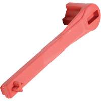 Cl&eacute; pour bouchon-&eacute;crou sp&eacute;cialis&eacute;e &agrave; un seul c&ocirc;t&eacute;, Ouverture de 1-1/4", Poign&eacute;e 8", Nylon anti&eacute;tincelles Distribution Industrielle GC