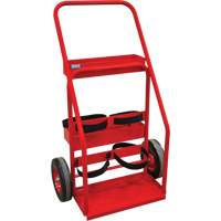 Hot Works Fire Prevention Cart, Semi-Pneumatic Wheels, 17.75" W x 8.9" L Base, 100 lbs. Distribution Industrielle GC