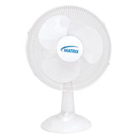 Ventilateur oscillant &agrave; boutons-poussoirs pour bureau, Diam&egrave;tre 16", 3 vitesses Distribution Industrielle GC