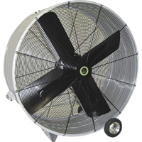 Ventilateurs tambour &agrave; entraînement par courroie, Industriel, 1 vitesses, Diam&egrave;tre de 48" Distribution Industrielle GC