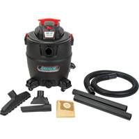 Vacuum, Wet-Dry, 6 HP, 16 US Gal. (60.6 Litres) Distribution Industrielle GC