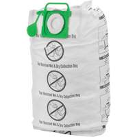 Sacs daspirateur r&eacute;sistants &agrave; la d&eacute;chirure pour les d&eacute;chets humides et secs, 12 - 20 gal. US Distribution Industrielle GC