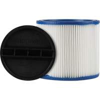 Filtre pour aspirateur pour d&eacute;bris secs/humides CleanStream Gore, Cartouche/Hepa, Pour 5 gal. US Distribution Industrielle GC
