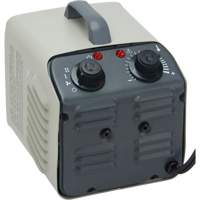 Radiateur portatif m&eacute;tallique datelier avec thermostat, Soufflant, &eacute;lectrique Distribution Industrielle GC