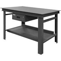 Extra Heavy-Duty Workbench, 60" W x 36" D x 34" H, 14000 lbs. Capacity Distribution Industrielle GC