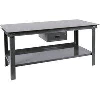 Heavy-Duty Workbench, 72" W x 36" D x 34" H, 14000 lbs. Capacity Distribution Industrielle GC
