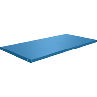 &eacute;tabli avec armoire - Tablettes, 58 3/4" x Capacit&eacute; de 300 lb, Acier, Bleu Distribution Industrielle GC