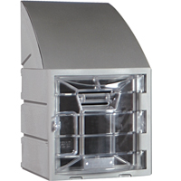 Casier, 12" x 15" x 12", Gris, Assembl&eacute; Distribution Industrielle GC