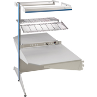 Arlink Preconfigured Workstation, 36" W x 56" D x 84" H, Double Sided Corner Add-On Distribution Industrielle GC