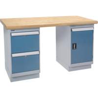 &eacute;tabli robuste, Porte & tiroirs, Cap 1500 lb, 72" la x 36" p, 34" h Distribution Industrielle GC