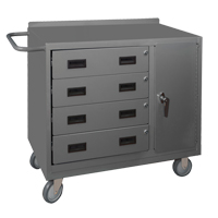 Mobile Workbench Cabinet, Steel Surface Distribution Industrielle GC