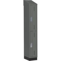 Casiers robustes Concorde, 2 niveaux, 12" x 18" x 82", Acier, Charbon, Soud&eacute; (assembl&eacute;) Distribution Industrielle GC
