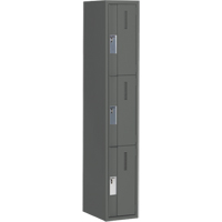 Casiers robustes Concorde, 3 niveaux, 12" x 18" x 72", Acier, Charbon, Soud&eacute; (assembl&eacute;) Distribution Industrielle GC