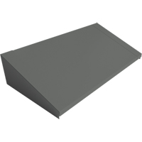 Dessus inclin&eacute; pour casiers robustes enti&egrave;rement soud&eacute; Concorde, Bloc de 3, 18" p x 36" la x 6" ha, Acier Distribution Industrielle GC