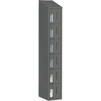 Casiers robustes Concorde, 6 niveaux, 12" x 18" x 78", Acier, Charbon, Soud&eacute; (assembl&eacute;) Distribution Industrielle GC