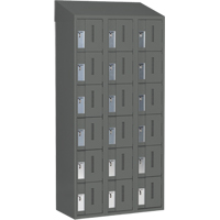 Casiers robustes Concorde, 6 niveaux, Bloc de 3, 36" x 18" x 78", Acier, Charbon, Soud&eacute; (assembl&eacute;) Distribution Industrielle GC