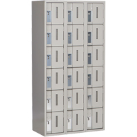 Casiers robustes Concorde, 6 niveaux, Bloc de 3, 36" x 18" x 72", Acier, Gris, Soud&eacute; (assembl&eacute;) Distribution Industrielle GC