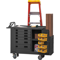 Heavy Duty Mobile Work Stations, Steel Surface Distribution Industrielle GC