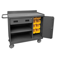 Mobile Workbench Cabinet, Steel Surface Distribution Industrielle GC