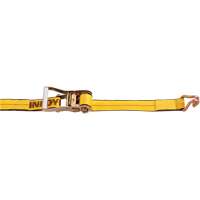 Tendeur d'arrimage &agrave; cliquet, Crochet &agrave; fil m&eacute;tallique, 2" , 30' , Charge d'utilisation max. 3333 lb (1511 kg) Distribution Industrielle GC
