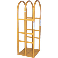 T104 3-Bar Earthmover Tire Inflation Cage Distribution Industrielle GC