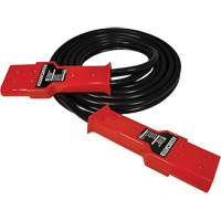 C&acirc;ble robuste &agrave; fiche double, 1 AWG, C&acirc;ble 12' Distribution Industrielle GC