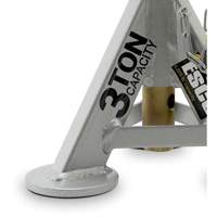 B&eacute;quilles de cric &agrave; profil bas de performance Shorty, Capacit&eacute; de 3 tonnes, 11" - 17" h Distribution Industrielle GC