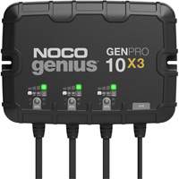 Chargeur de batterie embarqu&eacute; &agrave; 3 sorties de 30 amp&egrave;res GenPro10X3 Genius Distribution Industrielle GC