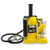 Cric-bouteille de s&eacute;rie Pro, 20 tonne(s), Air comprim&eacute;/hydraulique, 20" Hauteur &eacute;lev&eacute;e Distribution Industrielle GC