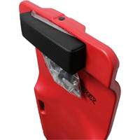 Red Low Profile Plastic Creeper Distribution Industrielle GC