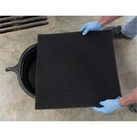 Black Oval Drain Pan Distribution Industrielle GC