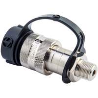 Raccords &agrave; c&ocirc;t&eacute; femelle pour d&eacute;bit &eacute;lev&eacute;, Acier, 3/8", NPTF femelle, 10 000 PSI Distribution Industrielle GC