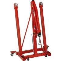 Grue pliante pour moteur, Capacit&eacute; 2500 lb (1,25 tonne) Distribution Industrielle GC