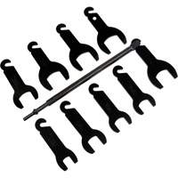 10-Piece Pneumatic Fan Clutch Wrench Set Distribution Industrielle GC