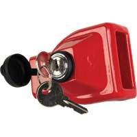 Verrou manuel pour frein pneumatique en aluminium Glad, cl&eacute; identique Distribution Industrielle GC