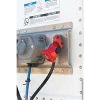 Verrou manuel pour frein pneumatique en aluminium Glad, cl&eacute; identique Distribution Industrielle GC