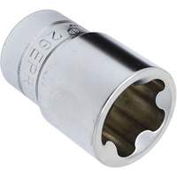 Jeu de douilles TORX EPR &agrave; 5 pans, 16 Morceaux, Prise de 1/4"/3/8"/1/2" Distribution Industrielle GC