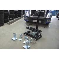Cric de service de plancher, 14 tonne(s) Capacit&eacute;, 8-1/4" Abaiss&eacute;e, 20" &eacute;lev&eacute;e, Air comprim&eacute;/hydraulique Distribution Industrielle GC
