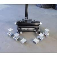 Cric de levage dextr&eacute;mit&eacute; par pare-chocs, Capacit&eacute; de 12 tonne(s), 8" - 15-3/4" h Distribution Industrielle GC