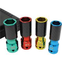 Lug Socket Set with Carbon Fiber Sleeves Distribution Industrielle GC