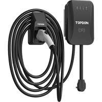 Chargeur r&eacute;sidentiel PulseQ AC pour VE avec mode identification par radiofr&eacute;quence (RFID), 40 A, Niveau 2 CA, Connecteur Type 1 (SAE J1772) Distribution Industrielle GC