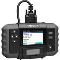 Testeur de batterie 12?V et de syst&egrave;mes 12?V/24?V BT600 avec imprimante int&eacute;gr&eacute;e Distribution Industrielle GC